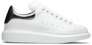 Giày Alexander McQueen Wmns Oversized 'Bleach White Silver' 553770-WHFBU-9042