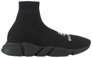 Giày Balenciaga Wmns Recycled Speed Sneaker 'Black' 617192-W2A51-1000