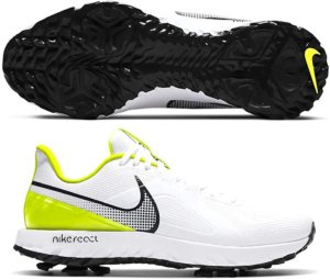 Alternative view of Giày Golf Nike React Infinity Pro 'White Lemon Venom' CT6620-103