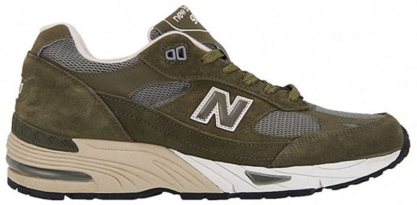 Giày New Balance 991 Made In England Olive Green M991DOW