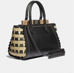 Alternative view of Túi Coach Troop Carry All With Weaving 623 V5BLC