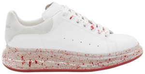 Giày Alexander McQueen Oversized Sneaker 'White Red Splatter' 625174-WHYBB-9175