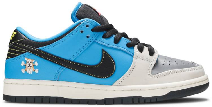 Giày Nike IS x Dunk Low Pro SB QS 'Blue' CZ5128-400