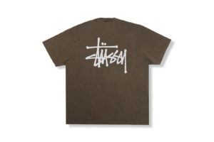 Ao Stussy Basic Stussy Pigment Dyed T-Shirt 2022 'Coffee'