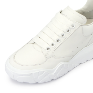 Giay Alexander Mcqueen New Court 'White' 633915-WIZ98-9000