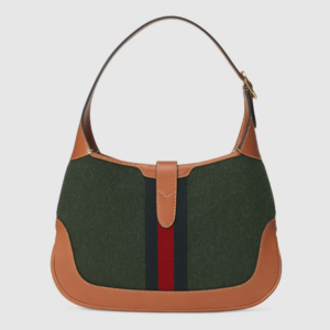 Alternative view of Túi Gucci Jackie 1961 Small Shoulder Bag Dark Green Fabric ‎636706-HS3KG-3382