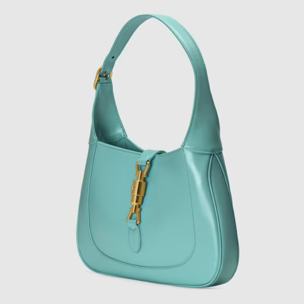 Túi Gucci Jackie 1961 Small Shoulder Bag Light Blue Leather 636709-10O0G-4933 - Hình ảnh 2