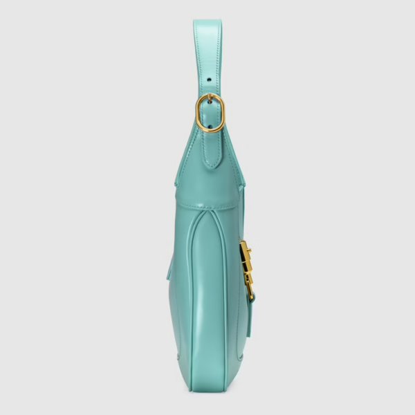 Túi Gucci Jackie 1961 Small Shoulder Bag Light Blue Leather 636709-10O0G-4933 - Hình ảnh 7