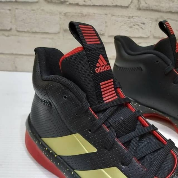 Giày Adidas Pro Next 2019 'Black Red Gold' EG2799 - Ảnh 4