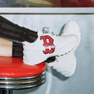 Giay MLB Big Ball Chunky Boston Redsox 'White Red' 3ASHCS12N-43RDS