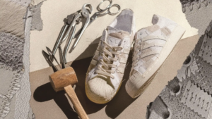 Alternative view of Giày Adidas Superstar Atmos 'White Tint' HP8713