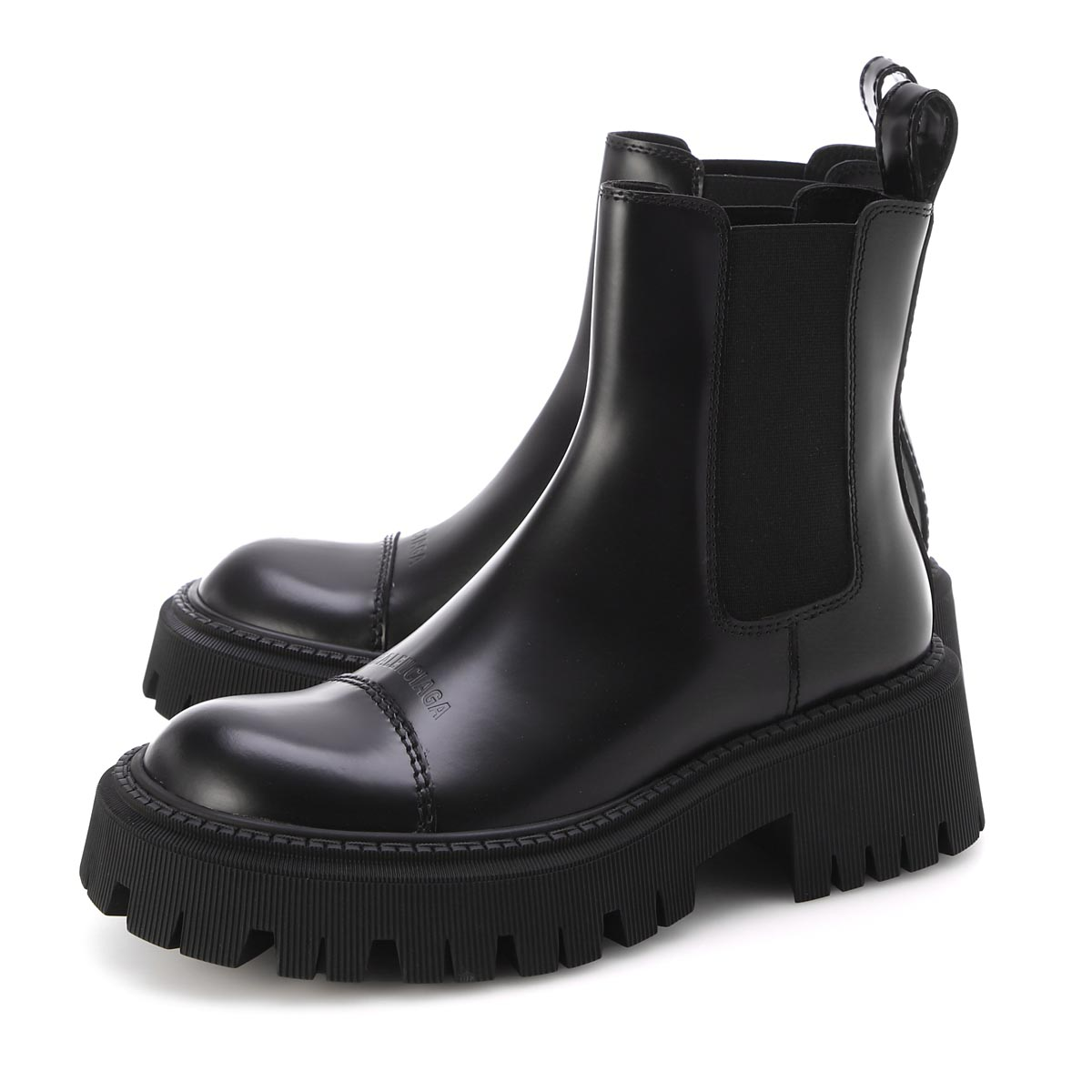 BALENCIAGA  Cagole Metal Stud Pointed Toe Leather Heeled Boots  Women   Lane Crawford