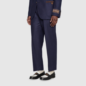 Alternative view of Giày Gucci Loafer Interlocking G 'Black White' 644724-17X20-1079