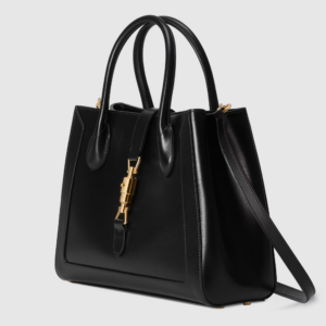 Alternative view of Túi Gucci Jackie 1961 Medium Tote Bag Black Leather 649016-0YK0G-1000