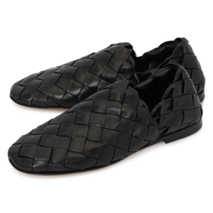 Giay Bottega Veneta Intrecciato 'Black' 651029-V09F0-1000