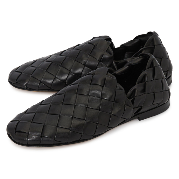 Giày Bottega Veneta Intrecciato 'Black' 651029-V09F0-1000 - Hình ảnh 2