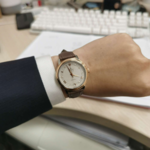 Alternative view of Đồng Hồ Omega De Ville Automatic 'Silver' 424-23-33-20-52-003