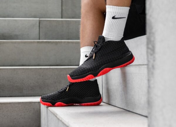 Giày Nike Air Jordan Future Premium Black Infrared 652141-023 - Hình ảnh 2