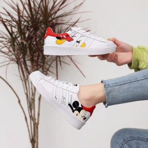 Alternative view of Giày Adidas Superstar x Mickey Mouse 'Multi Color' FW2901