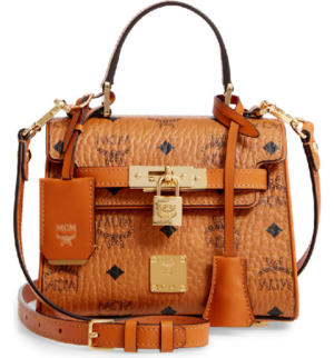 Túi MCM Mini Heritage Visetos Coated Canvas 'Brown' MWE6AVI63CO001