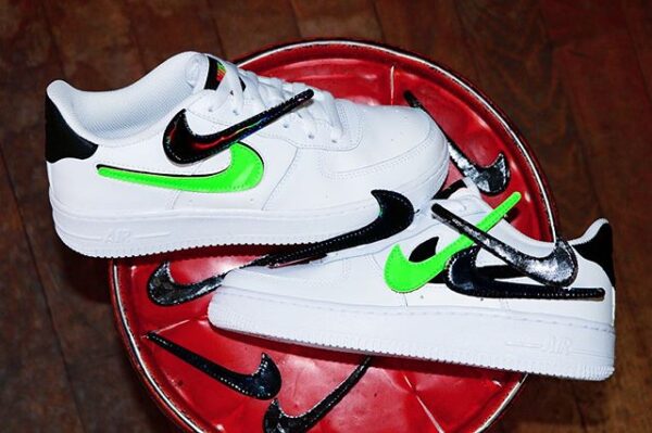 Giày Nike Air Force 1 LV8 3 'Green Strike' AR7446-100 - Hình ảnh 5