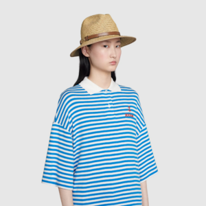 Mu Gucci Straw Horsebit 'Beige' 656516-3HAEI-9264