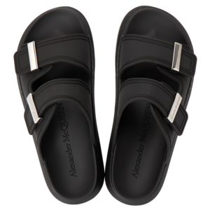 Dep Alexander Mcqueen Oversole Hybrid Slide 'Black' 658063-W4Q51-1081