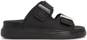 Dép Alexander Mcqueen Oversole Hybrid Slide 'Black' 658063-W4Q51-1081