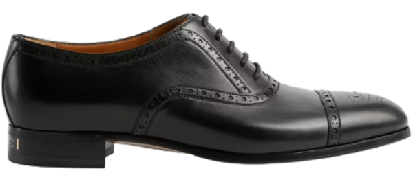 Giày Gucci Men's Shoe With Brogue Details 658215-1W600-1000