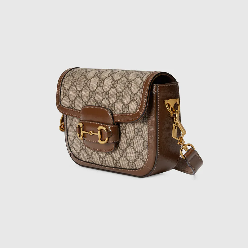 Túi Gucci Horsebit 1955 Mini GG Supreme 658574-HUHHG-8565