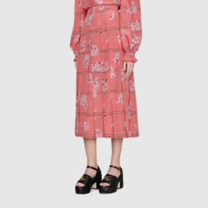 Alternative view of Giày Gucci Women's Matelassé Platform Sandal ‎658677-BKO60-1000