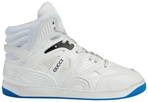 Giày Gucci Basket High Sneaker 'White Blue' 661301-2SHA0-9014