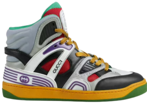 Giày Gucci Women's Basket Sneaker Black Demetra 661312-2SH90-1072