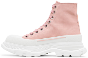 Alternative view of Giày Alexander McQueen Wmns Tread Slick Boots 'Magnolia' 611706-W4LR1-9243