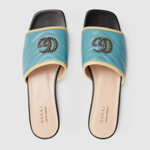 Alternative view of Giày Gucci Online Exclusive Sandal with Double G ‎663879-C9D10-9360