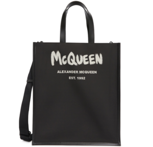 Tui Alexander Mcqueen Graffiti Logo 'Black' 668591-1AAEY-1073