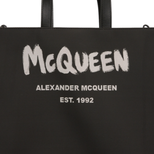 Tui Alexander Mcqueen Graffiti Logo 'Black' 668591-1AAEY-1073