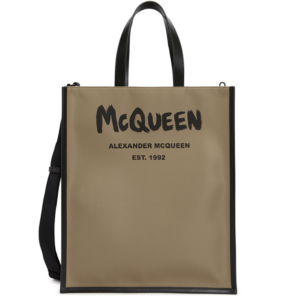 Tui Alexander Mcqueen Graffiti Logo 'Beige' 668591-1AAHI-9581