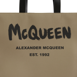 Tui Alexander Mcqueen Graffiti Logo 'Beige' 668591-1AAHI-9581