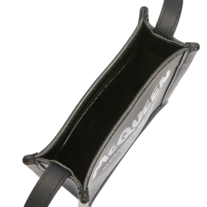 Tui Alexander Mcqueen Graffiti Logo Mini 'Black' 668592-1AAHD-1000