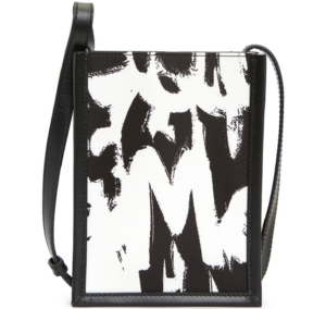 Tui Alexander Mcqueen Graffiti Logo Mini 'Black' 668592-1AAHF-1081