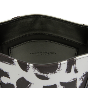 Tui Alexander Mcqueen Graffiti Logo Mini 'Black' 668592-1AAHF-1081