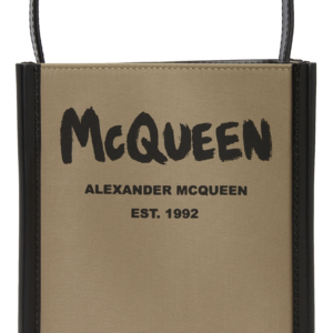 Tui Alexander Mcqueen Graffiti Logo Mini 'Beige' 668592-1AAHH-9581