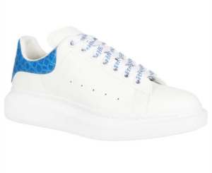 Alternative view of Giày Alexander McQueen Oversized Sneaker 'Ultramarine Crocodile'