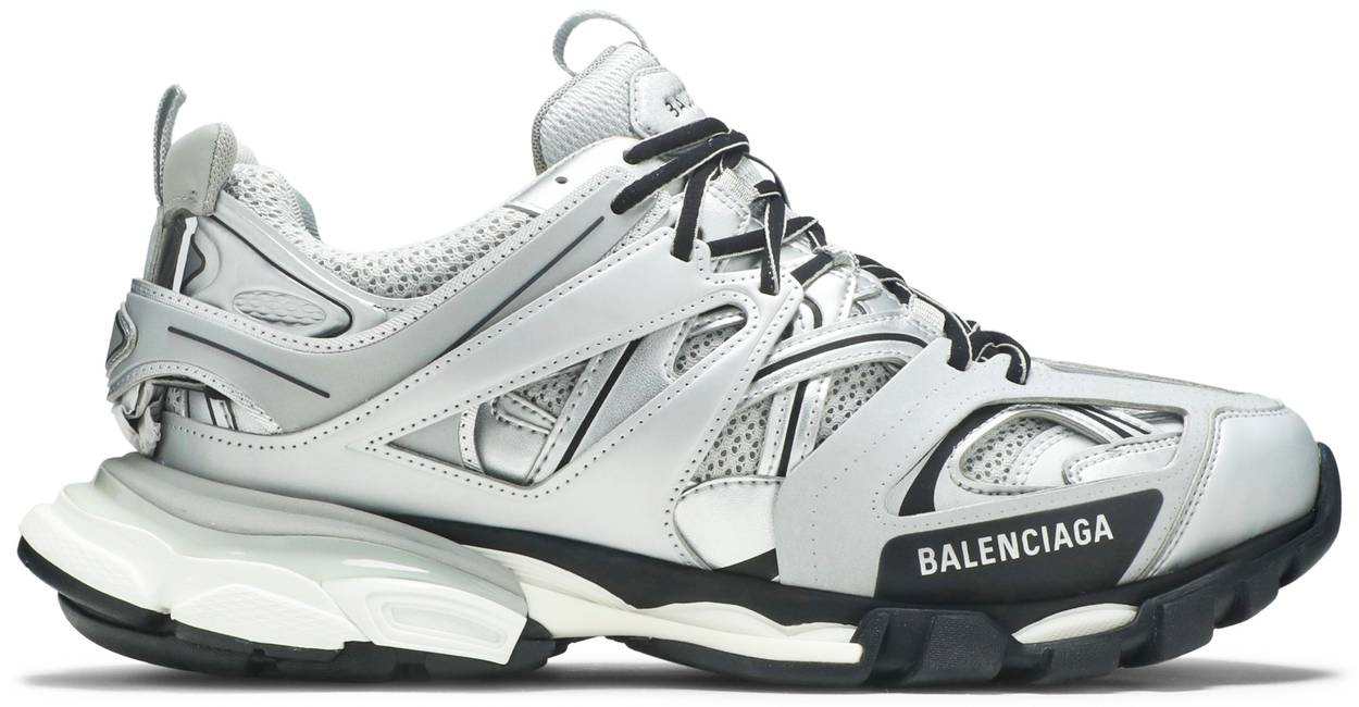Balenciaga Race Runner Silver Sneakers  size 35  Labellov  Buy and Sell  Authentic Luxury