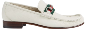 Giày Gucci Horsebit Loafer 'White' 673819-1WQ10-9088