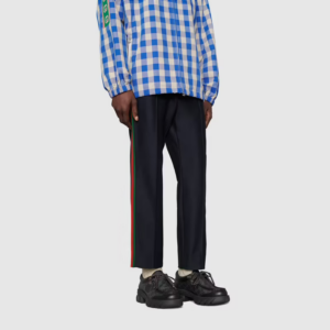 Alternative view of Giày Gucci Men's Lace-up with Interlocking G 674367-96GD0-1000