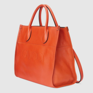 Tui Gucci Small Tote With Gucci Logo 'Orange' ‎674822-0E8IG-7519