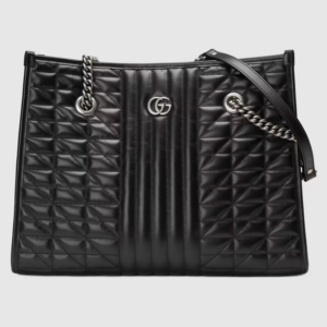 Tui Gucci GG Marmont Medium Tote Bag 'Black' ‎675796-UM8BN-1000