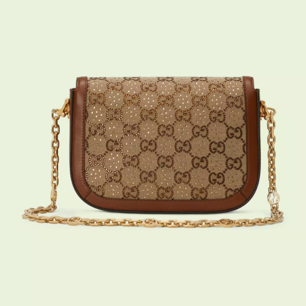 Túi Gucci Horsebit 1955 GG Mini 'Camel' 675801-21HRG-2687 - Hình ảnh 6